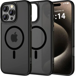 Kup Eset Tech-Protect MagMat MagSafe Apple iPhone 16 Pro Max Matt Fekete - THP3096 - {ean13} - Sklep Home Screen
