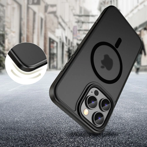 Buy Case Tech-Protect MagMat MagSafe Apple iPhone 16 Pro Max Matte Black - THP3096 - {ean13} - Home Screen Store Europe