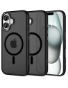 Etui Tech-Protect MagEdge MagSafe Apple iPhone 16 Matt Fekete/Gunmetal - iPhone 16 - Tech-Protect