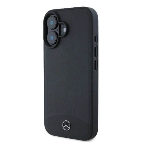 Buy Case Mercedes MEHCP16MARMBK Apple iPhone 16 Plus hardcase Leather Urban black - KLD21675 - {ean13} - Home Screen Store Europe