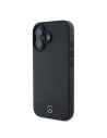 Buy Case Mercedes MEHCP16MARMBK Apple iPhone 16 Plus hardcase Leather Urban black - KLD21675 - {ean13} - Home Screen Store Europe