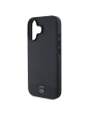 Buy Case Mercedes MEHCP16MARMBK Apple iPhone 16 Plus hardcase Leather Urban black - KLD21675 - {ean13} - Home Screen Store Europe