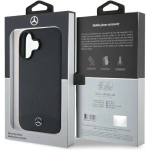 Kup Případ Mercedes MEHCP16MARMBK Apple iPhone 16 Plus tvrdý obal Kožený Urban černý - KLD21675 - {ean13} - Sklep Home Screen