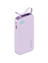 Powerbank USAMS + összecsukható Lightning kábel 10000 mAh PD 20W Gyors Töltés XY Sorozat lila - Powerbankok - Usams