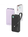 Kup Baterie externă USAMS + cablu Lightning retractabil 10000 mAh PD 20W Încărcare rapidă seria XY violet - USA1180 - {ean13} - Sklep Home Screen