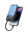 Kup Baterie externă USAMS + cablu Lightning retractabil 10000 mAh PD 20W Încărcare rapidă seria XY violet - USA1180 - {ean13} - Sklep Home Screen