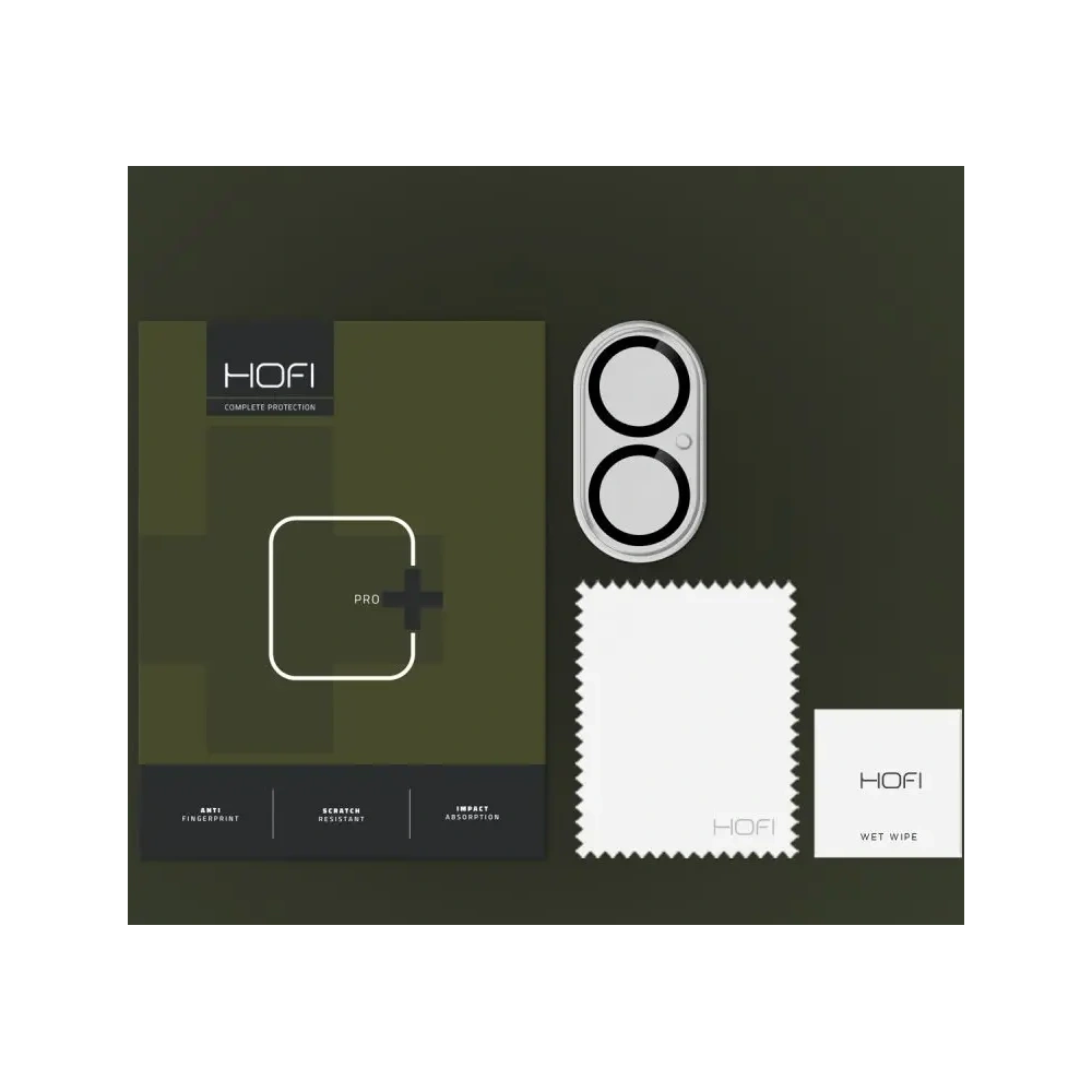 Szkło na obiektyw aparatu Hofi Cam Pro+ Apple iPhone 16 / 16 Plus Clear - iPhone 16 Plus - Hofi