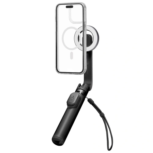 Kup Spigen S571W MagSafe Bluetooth Selfie Stick Tripod Negru - SPN16341 - {ean13} - Sklep Home Screen