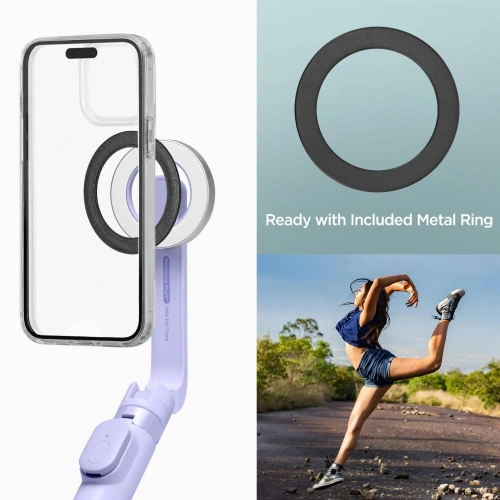 Buy Spigen S571W MagSafe Bluetooth Selfie Stick Tripod Lavender - SPN16343 - {ean13} - Home Screen Store Europe