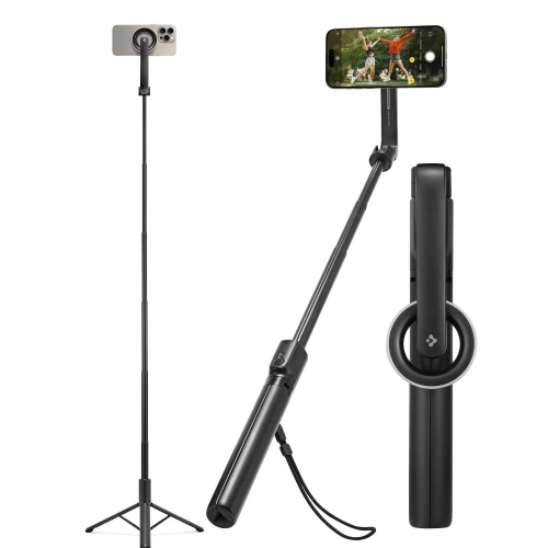 Kup Spigen S580W MagSafe Bluetooth Selfie-Stick Langer Stativ Schwarz - SPN16344 - {ean13} - Sklep Home Screen