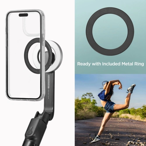 Kup Spigen S580W MagSafe Bluetooth Selfie-Stick Langer Stativ Schwarz - SPN16344 - {ean13} - Sklep Home Screen