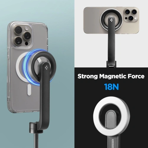 Kup Spigen S580W MagSafe Bluetooth Selfie-Stick Langer Stativ Schwarz - SPN16344 - {ean13} - Sklep Home Screen
