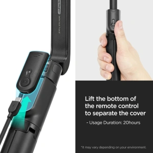 Buy Spigen S580W MagSafe Bluetooth Selfie Stick Long Tripod Black - SPN16344 - {ean13} - Home Screen Store Europe