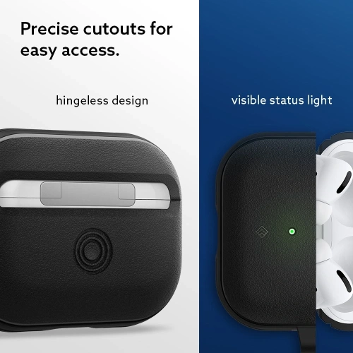 Kup Etui Caseology Vault Apple Airpods Pro 1 / 2 Matte Black - SPN16345 - {ean13} - Sklep Home Screen