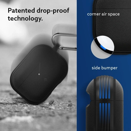 Kup Etui Caseology Vault Apple Airpods Pro 1 / 2 Matte Black - SPN16345 - {ean13} - Sklep Home Screen
