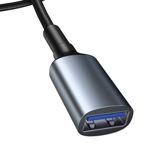 Kup USB 3.0 hosszabbító kábel Baseus Cafule, 2A, 1m (fekete-szürke) - BSU973BLKGRY - {ean13} - Sklep Home Screen