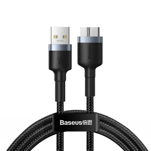 Kup Kabel USB 3.0 do micro USB 3.0 Baseus Cafule, 2A, 1m (černá-šedá) - BSU975BLKGRY - {ean13} - Sklep Home Screen