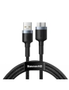 Baseus USB 3.0 auf micro USB 3.0 Kabel Cafule, 2A, 1m (schwarz/grau)