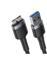 Kup Kabel USB 3.0 do micro USB 3.0 Baseus Cafule, 2A, 1m (černá-šedá) - BSU975BLKGRY - {ean13} - Sklep Home Screen