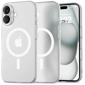Buy Tech-Protect Magslim MagSafe Apple iPhone 16 Matte/White - THP3108 - {ean13} - Home Screen Store Europe