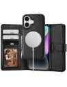 Etui Tech-Protect Wallet MagSafe Apple iPhone 16 Fekete - iPhone 16 - Tech-Protect