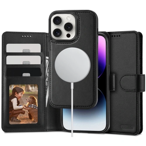 Buy Tech-Protect Wallet MagSafe Apple iPhone 16 Pro Max Black - THP3114 - {ean13} - Home Screen Store Europe