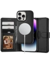Etui Tech-Protect Wallet MagSafe Apple iPhone 16 Pro Max Černé - iPhone 16 Pro Max - Tech-Protect