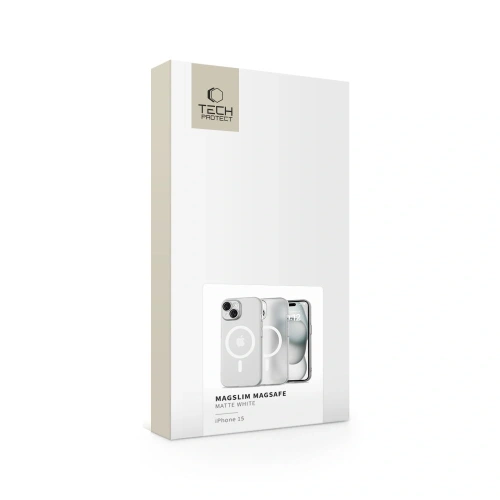 Kup Tech-Protect Magslim MagSafe Apple iPhone 15 Matt/Fehér - THP3115 - {ean13} - Sklep Home Screen
