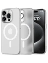 Tech-Protect Magslim MagSafe Apple iPhone 15 Pro Matt/Weiß - iPhone 15 Pro - Tech-Protect