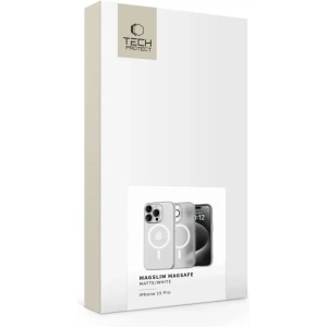 Kup Tech-Protect Magslim MagSafe Apple iPhone 15 Pro Matt/Weiß - THP3116 - {ean13} - Sklep Home Screen