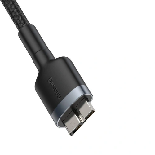 Kup Kabel USB 3.0 do micro USB 3.0 Baseus Cafule, 2A, 1m (černá-šedá) - BSU975BLKGRY - {ean13} - Sklep Home Screen