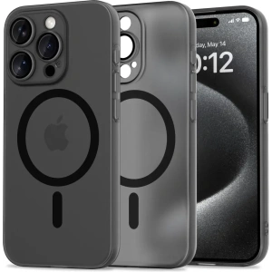 Kup Etui Tech-Protect Magslim MagSafe Apple iPhone 15 Pro Matte/Black - THP3118 - {ean13} - Sklep Home Screen