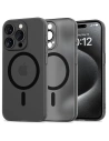Tech-Protect Magslim MagSafe Apple iPhone 15 Pro Matt/Schwarz - iPhone 15 Pro - Tech-Protect