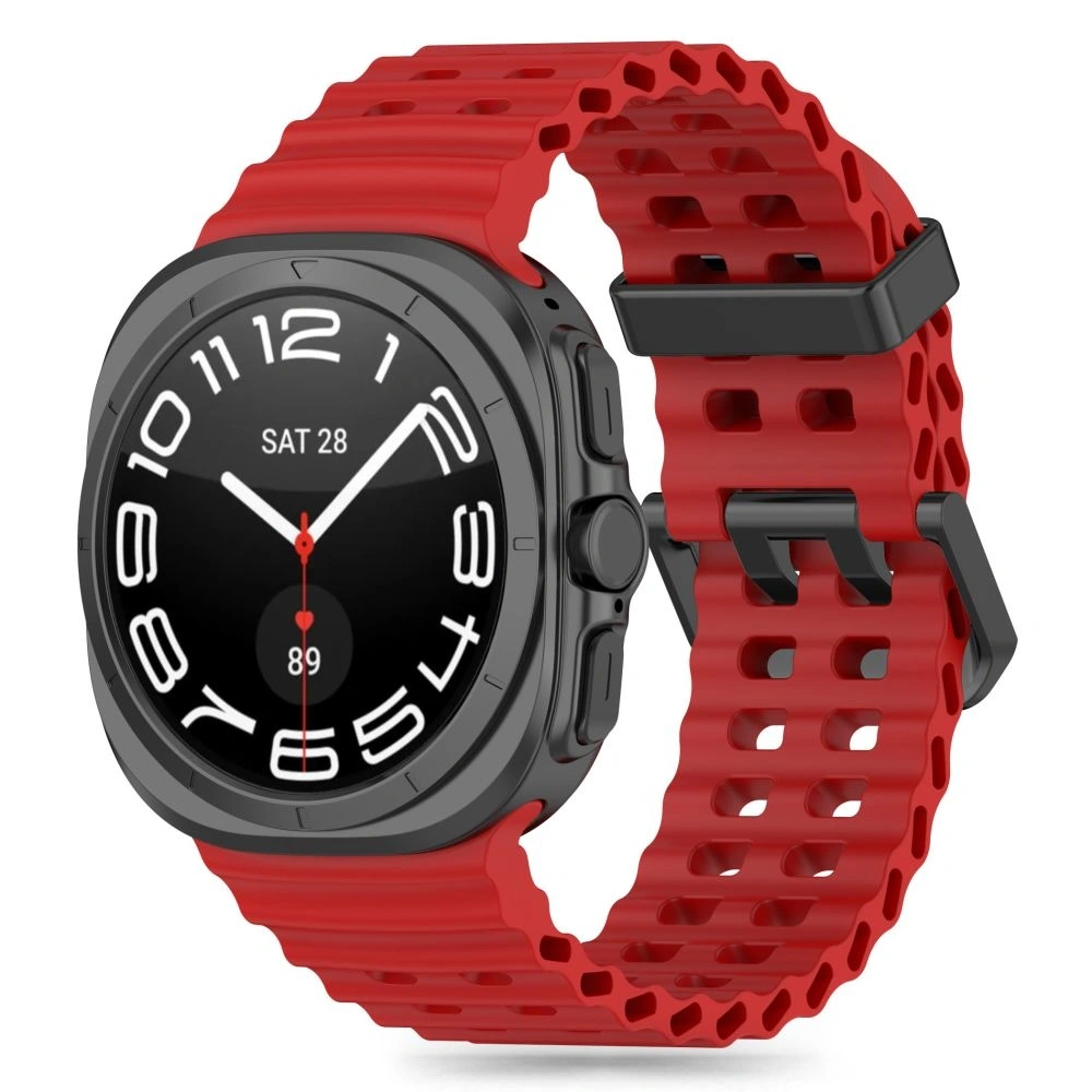 Pasek Tech-Protect IconBand Pro Samsung Galaxy Watch Ultra 47mm Crimson Red - Galaxy Watch Ultra - Tech-Protect