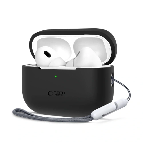 Kup Etui Tech-Protect Silicone Apple Airpods Pro 1 / 2 Black - THP3124 - {ean13} - Sklep Home Screen
