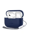 Buy Tech-Protect Silicone Apple Airpods Pro 1 / 2 Navy Blue - THP3127 - {ean13} - Home Screen Store Europe