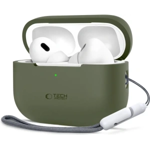 Kup Etui Tech-Protect Silicone Apple Airpods Pro 1 / 2 Olive Green - THP3128 - {ean13} - Sklep Home Screen