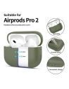 Kup Etui Tech-Protect Silicone Apple Airpods Pro 1 / 2 Olive Green - THP3128 - {ean13} - Sklep Home Screen