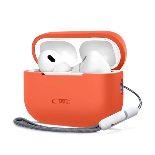 Buy Tech-Protect Silicone Apple Airpods Pro 1 / 2 Neon Orange - THP3130 - {ean13} - Home Screen Store Europe