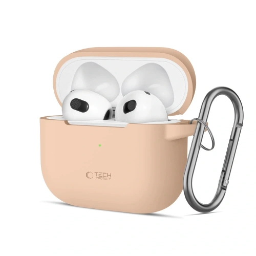 Kup Etui Tech-Protect Silicone Hook Apple Airpods 3 Caffe Latte - THP3131 - {ean13} - Sklep Home Screen