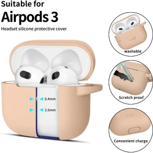 Kup Tech-Protect Cârlig din silicon pentru Apple Airpods 3 Caffe Latte - THP3131 - {ean13} - Sklep Home Screen