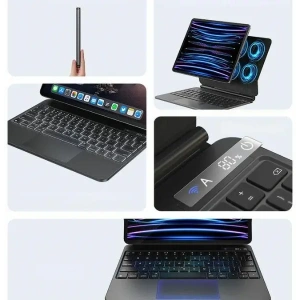 Kup Etui z klawiaturą USAMS Miaoke Series Apple iPad Air 10.9 (4. i 5. gen) / iPad Pro 11 (1., 2. i 3. gen) czarny - USA1181 - {ean13} - Sklep Home Screen