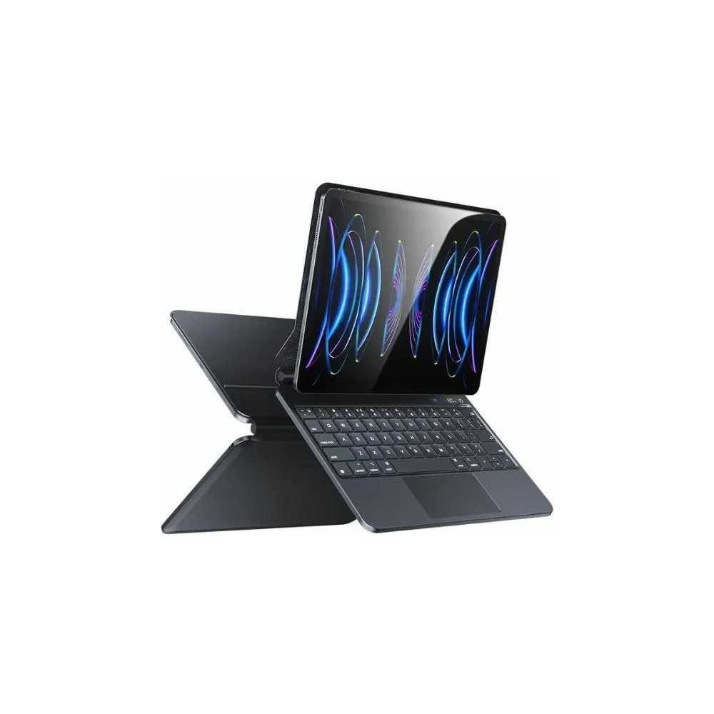 Etui z klawiaturą USAMS Miaoke Series Apple iPad Pro 12.9 2018/2020/2021/2022 (3., 4., 5. i 6. gen) czarny - iPad Pro 12.9" 2022 (6. generacji) - Usams