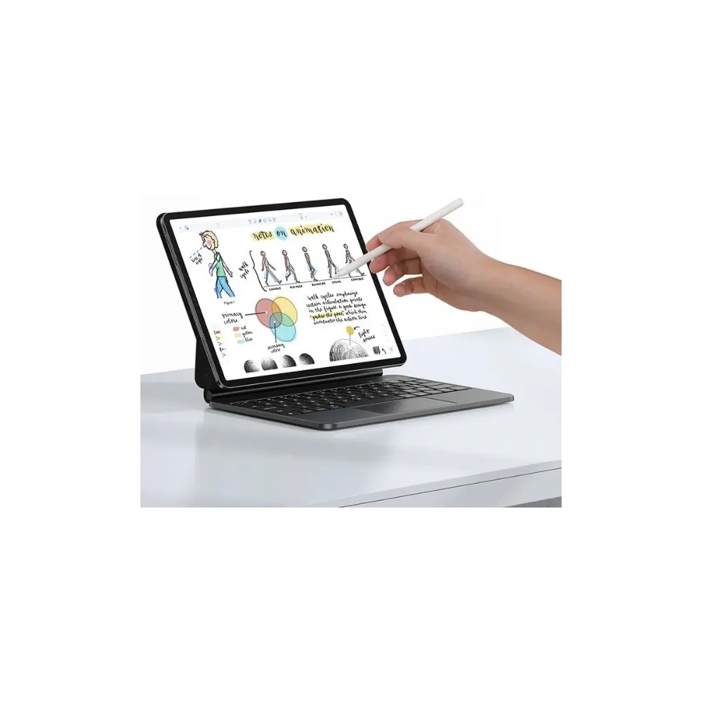 Etui z klawiaturą USAMS Miaoke Series Apple iPad Pro 12.9 2018/2020/2021/2022 (3., 4., 5. i 6. gen) czarny - iPad Pro 12.9" 2022 (6. generacji) - Usams