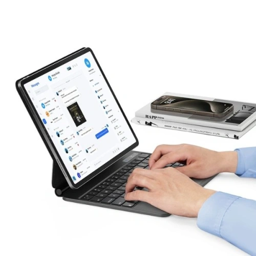 Kup Etui z klawiaturą USAMS Miaoke Series Apple iPad Pro 12.9 2018/2020/2021/2022 (3., 4., 5. i 6. gen) czarny - USA1182 - {ean13} - Sklep Home Screen