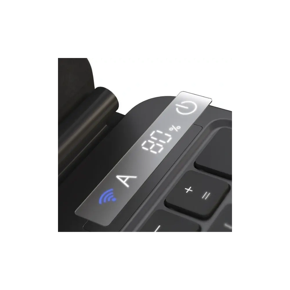 Etui z klawiaturą USAMS Miaoke Series Apple iPad Pro 12.9 2018/2020/2021/2022 (3., 4., 5. i 6. gen) czarny - iPad Pro 12.9" 2022 (6. generacji) - Usams