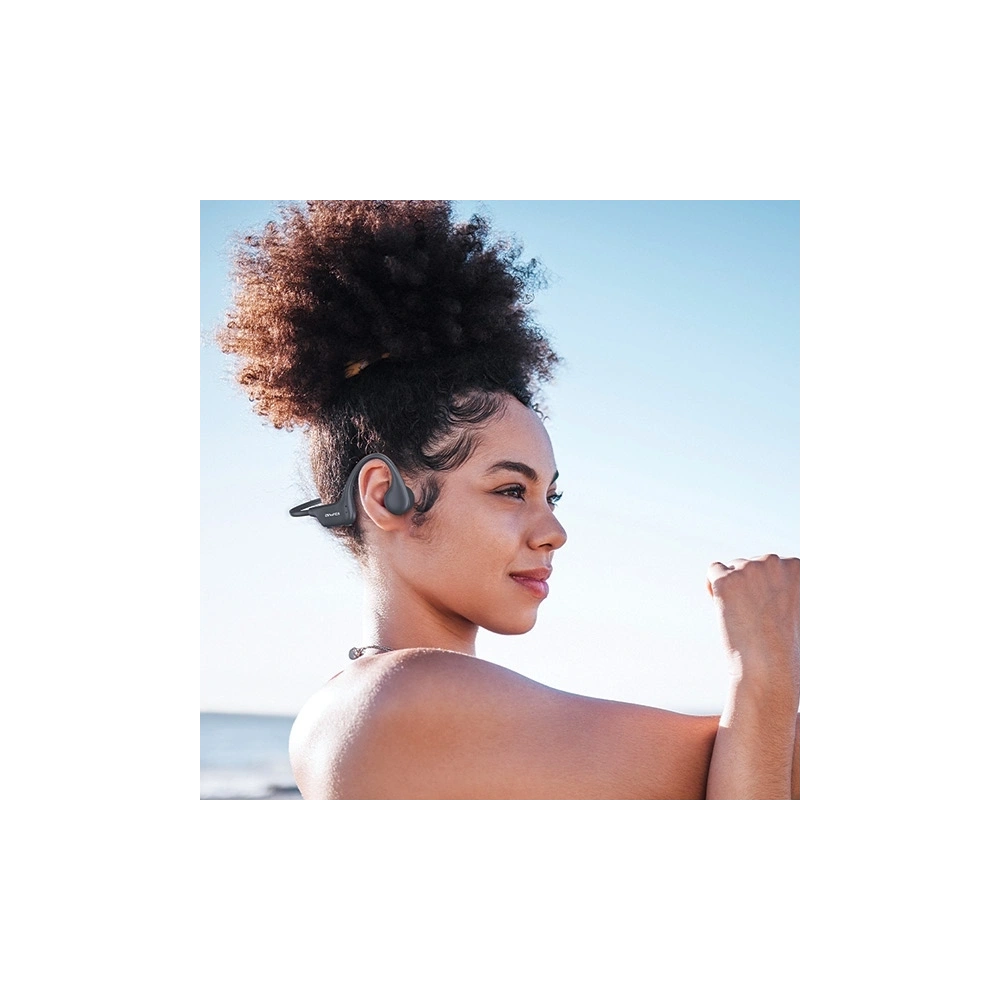 Bezprzewodowe słuchawki z przewodnictwem kostnym AWEI A899BL czarne - Pozostałe słuchawki - Awei