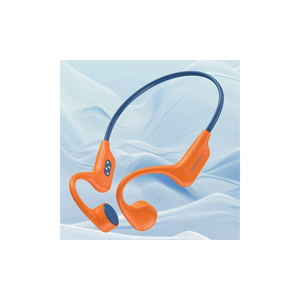 Bezprzewodowe słuchawki z przewodnictwem kostnym AWEI A899BL czarne - Pozostałe słuchawki - Awei