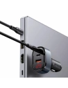 Kup USAMS C42 USB-A, 2xUSB-C 100W Rychlonabíjecí autoadaptér černý - USA1183 - {ean13} - Sklep Home Screen