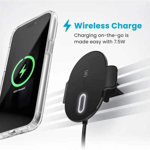 Kup Speck Töltő Vent Mount + ClickLock MagSafe 15W (fekete) - SPK688 - {ean13} - Sklep Home Screen